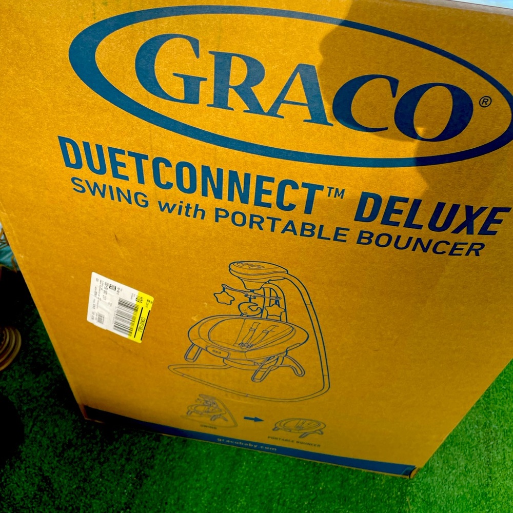 Graco Duetconnect Deluxe Swing with Portable Bouncer